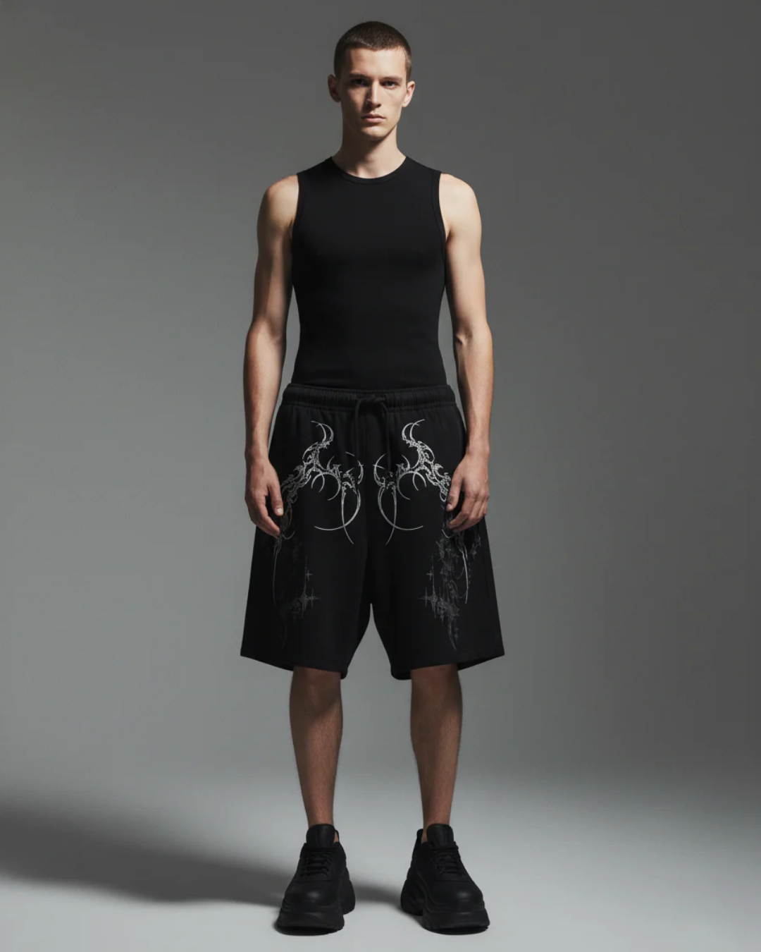Eclipse Sigil Mesh Shorts