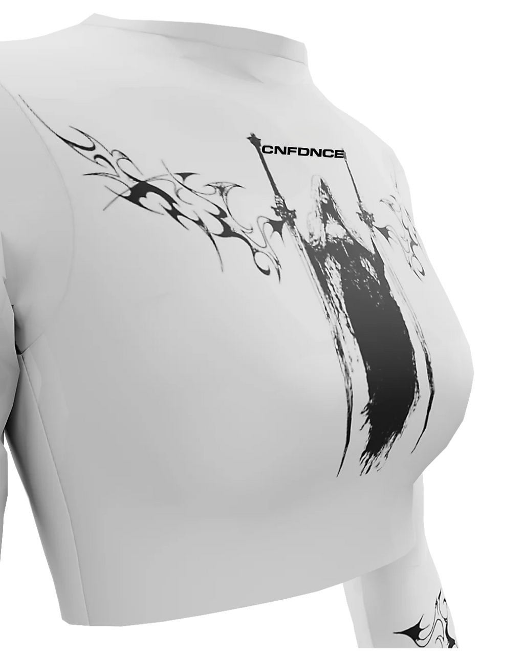 Reaper Sigil Crop Top