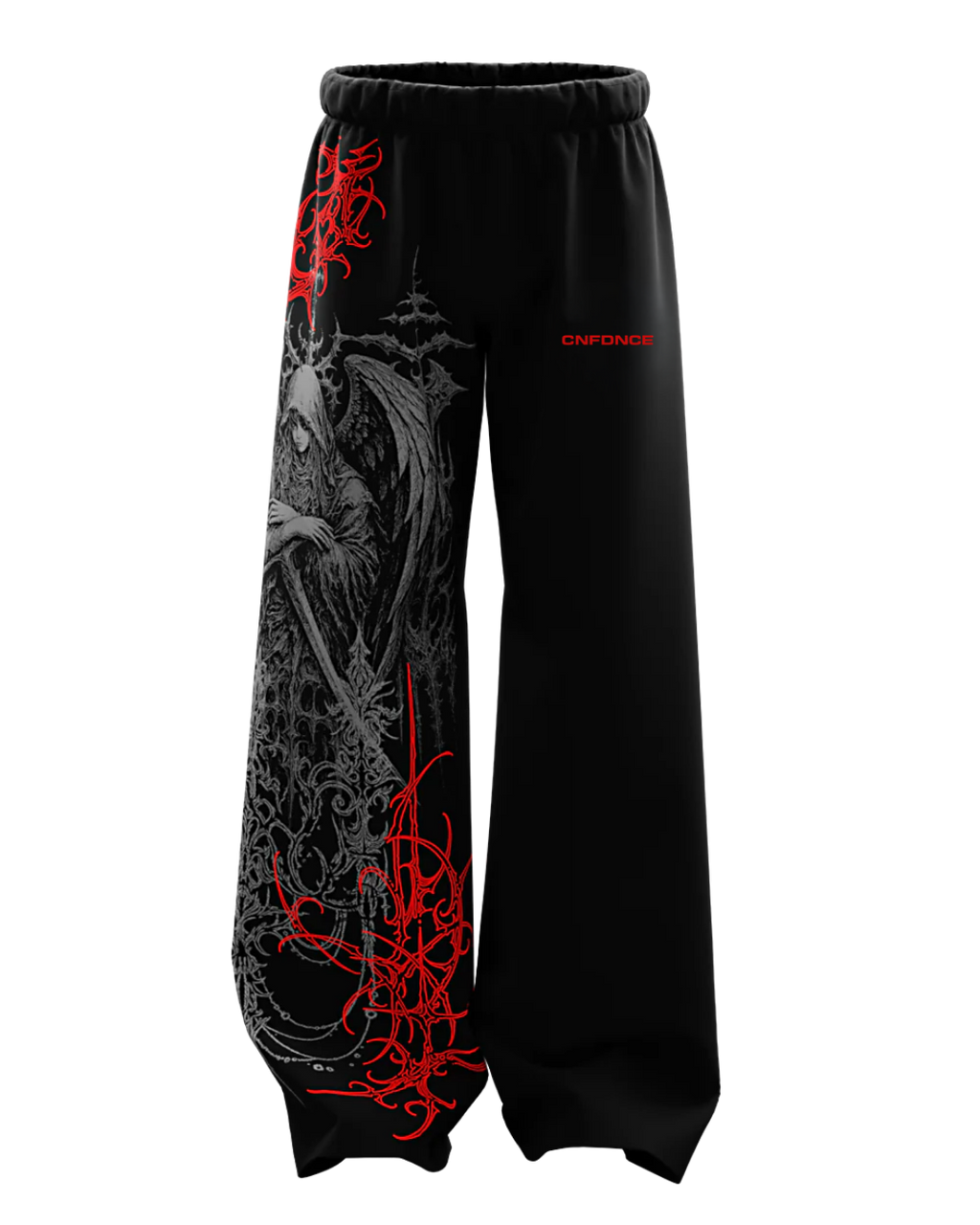 Reaper's Oath Wide-Leg Sweatpants