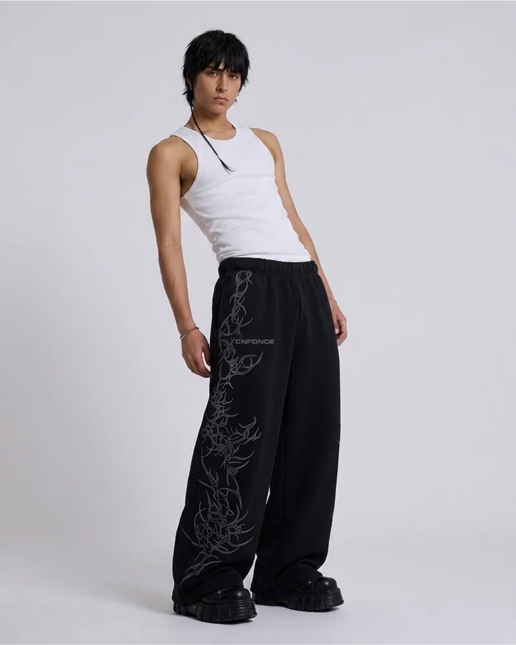 Voidline Wide-Leg Track Pants