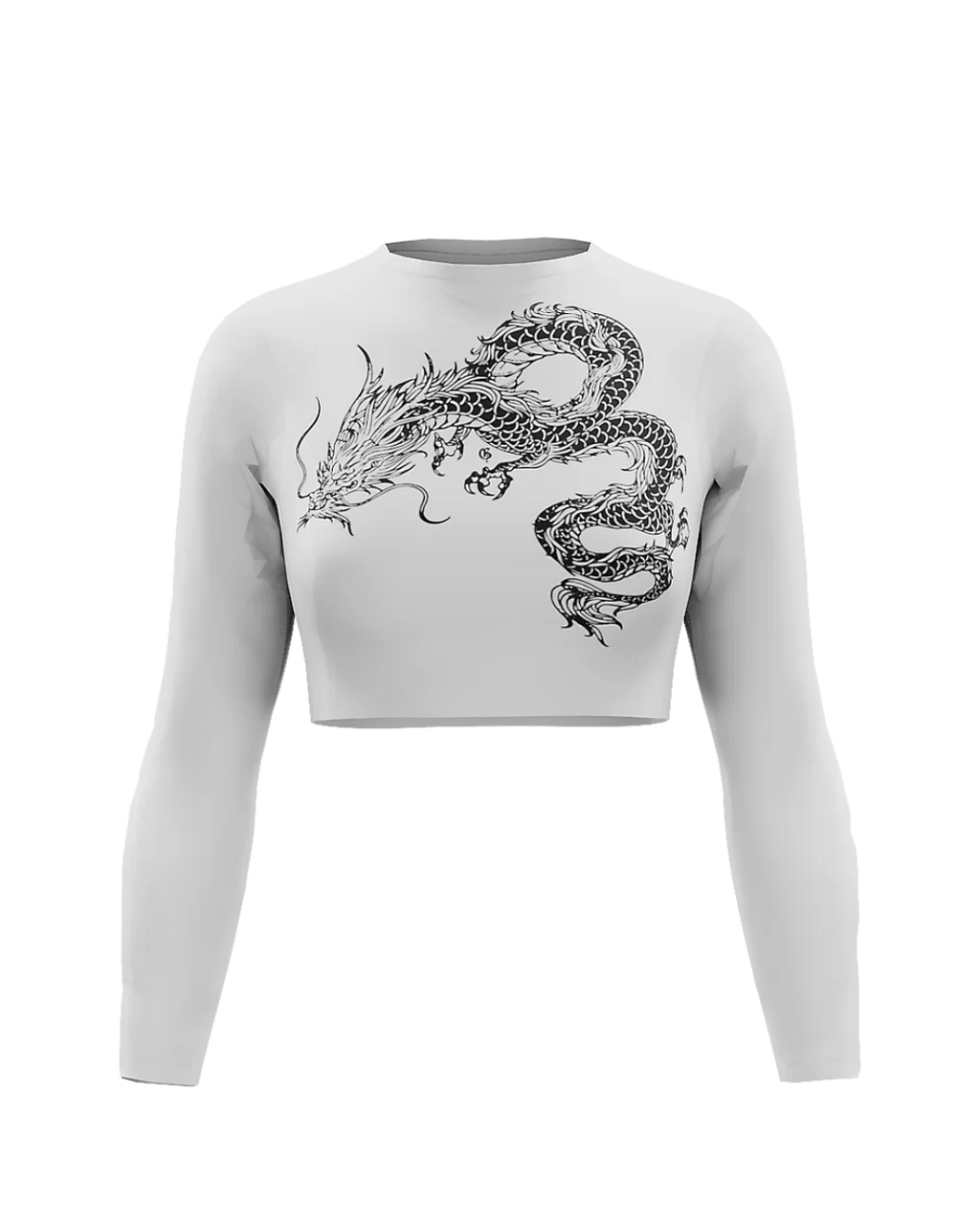 Celestial Dragon Crop Top