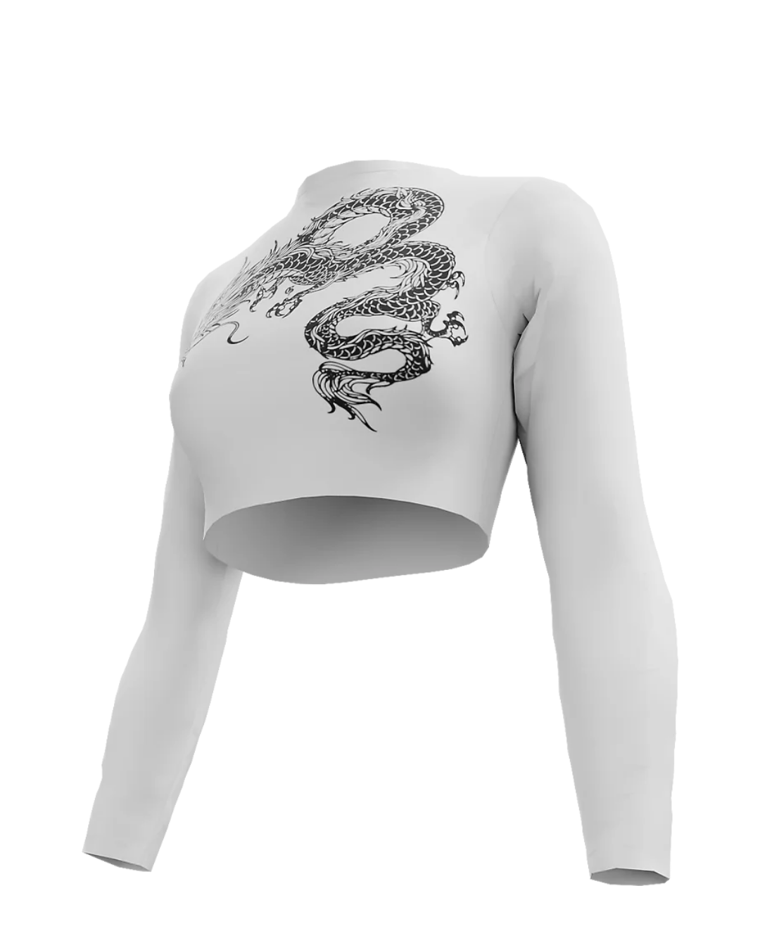 Celestial Dragon Crop Top