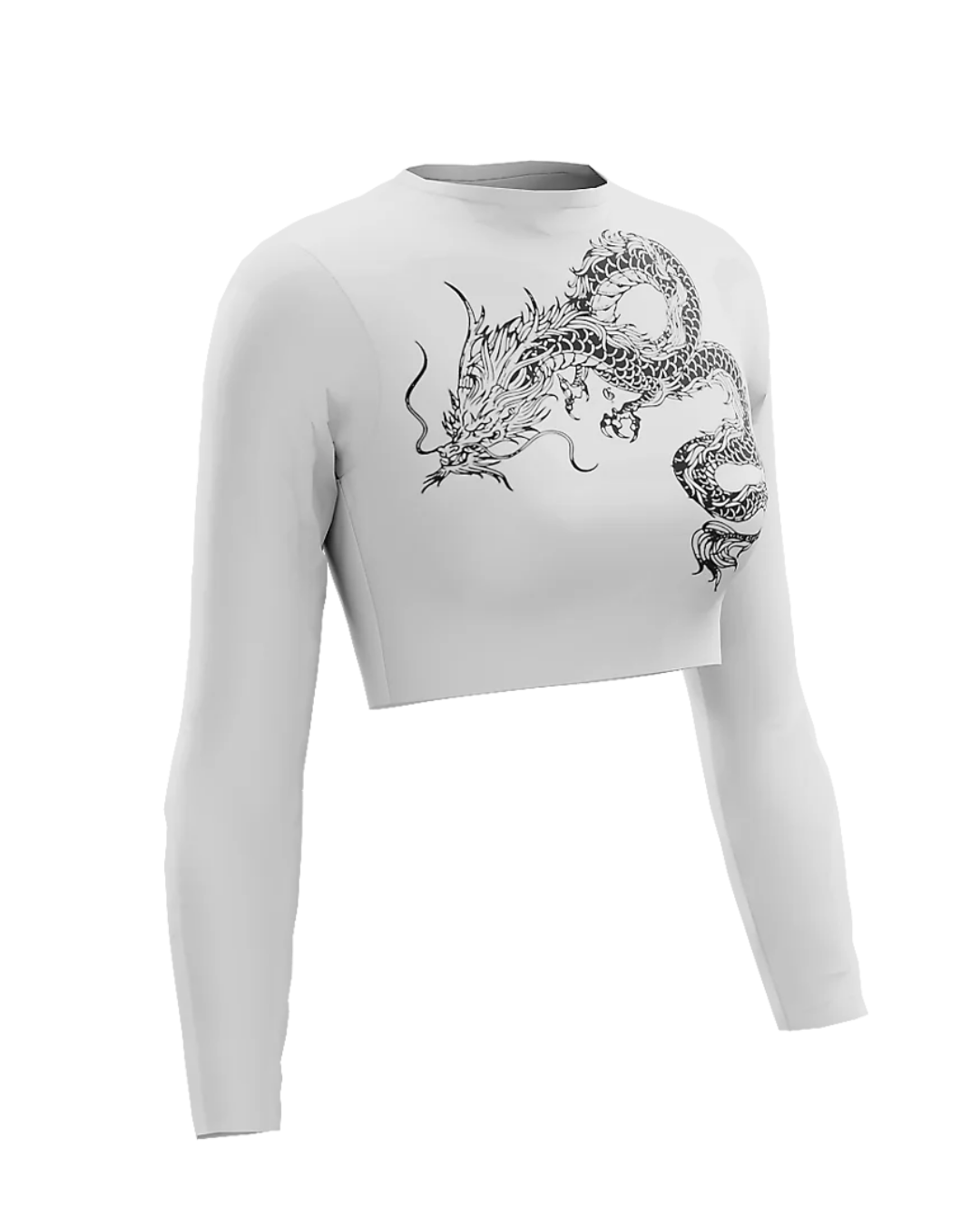 Celestial Dragon Crop Top