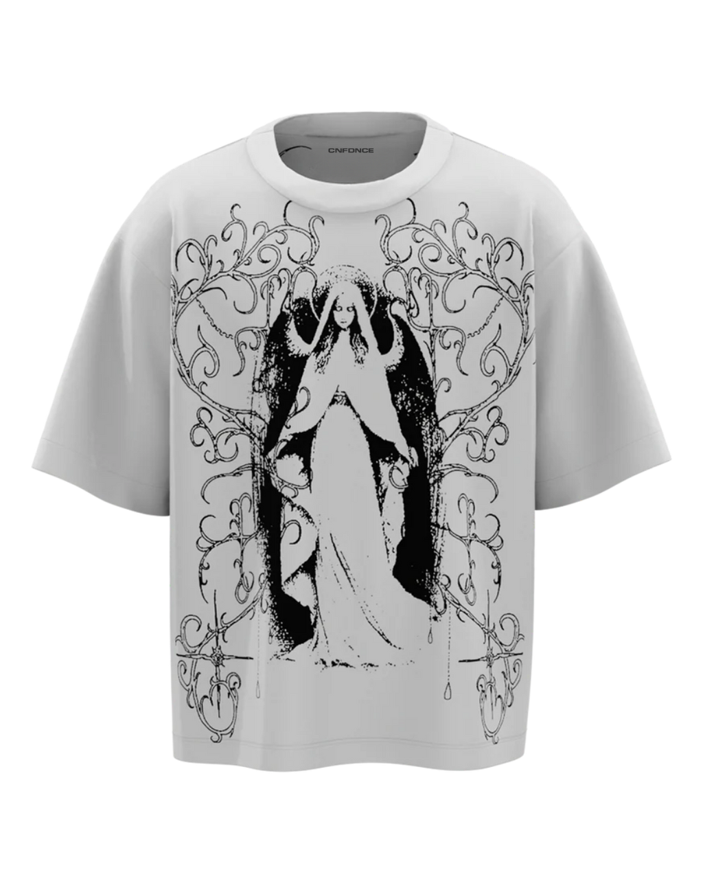 Divine Veil Oversized Tee
