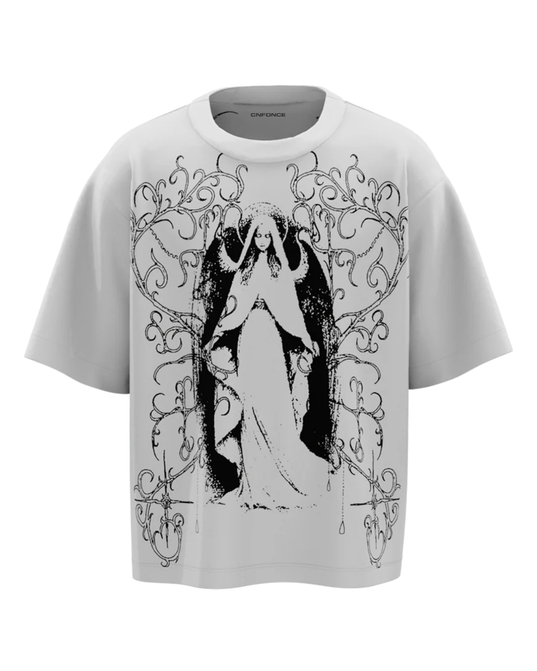 Divine Veil Oversized Tee