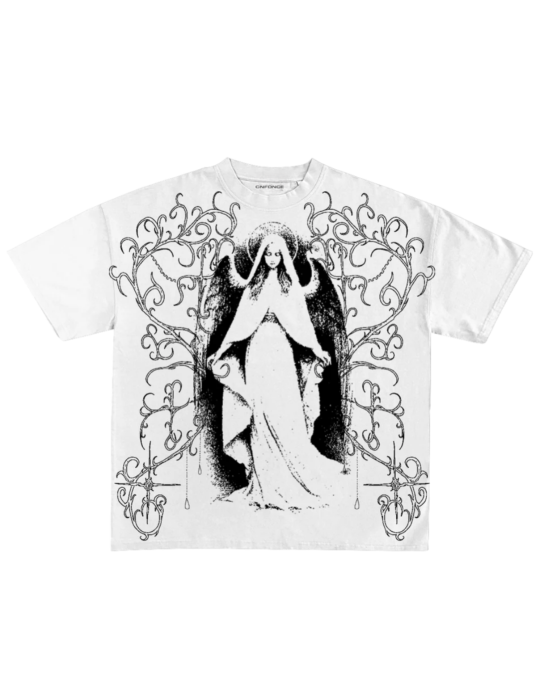 Divine Veil Oversized Tee