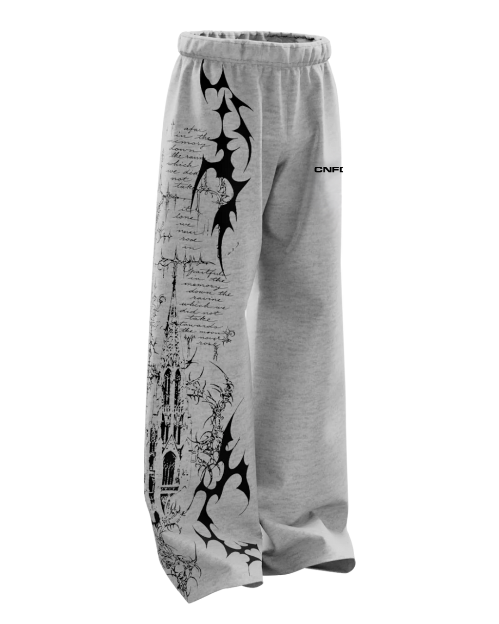 Cathedral Shadow Wide-Leg Sweatpants