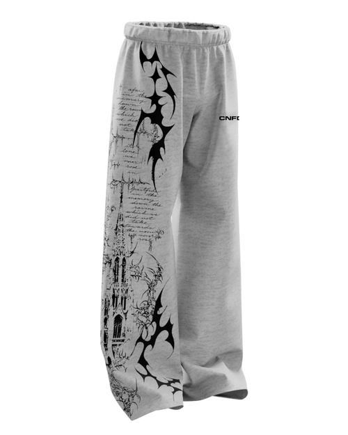 Cathedral Shadow Wide-Leg Sweatpants