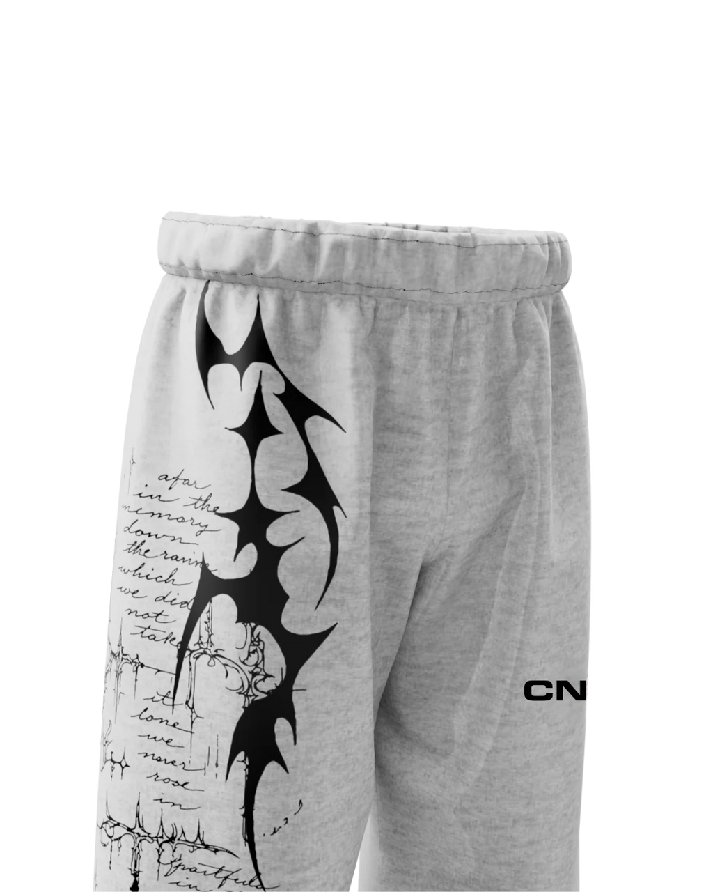 Cathedral Shadow Wide-Leg Sweatpants