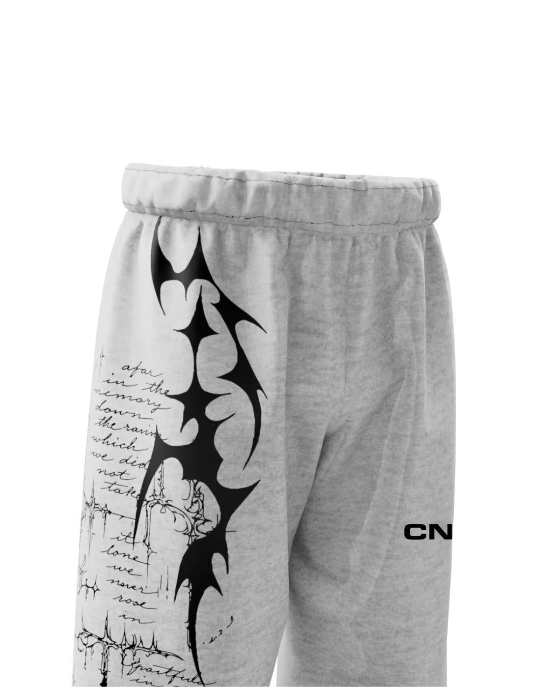 Cathedral Shadow Wide-Leg Sweatpants